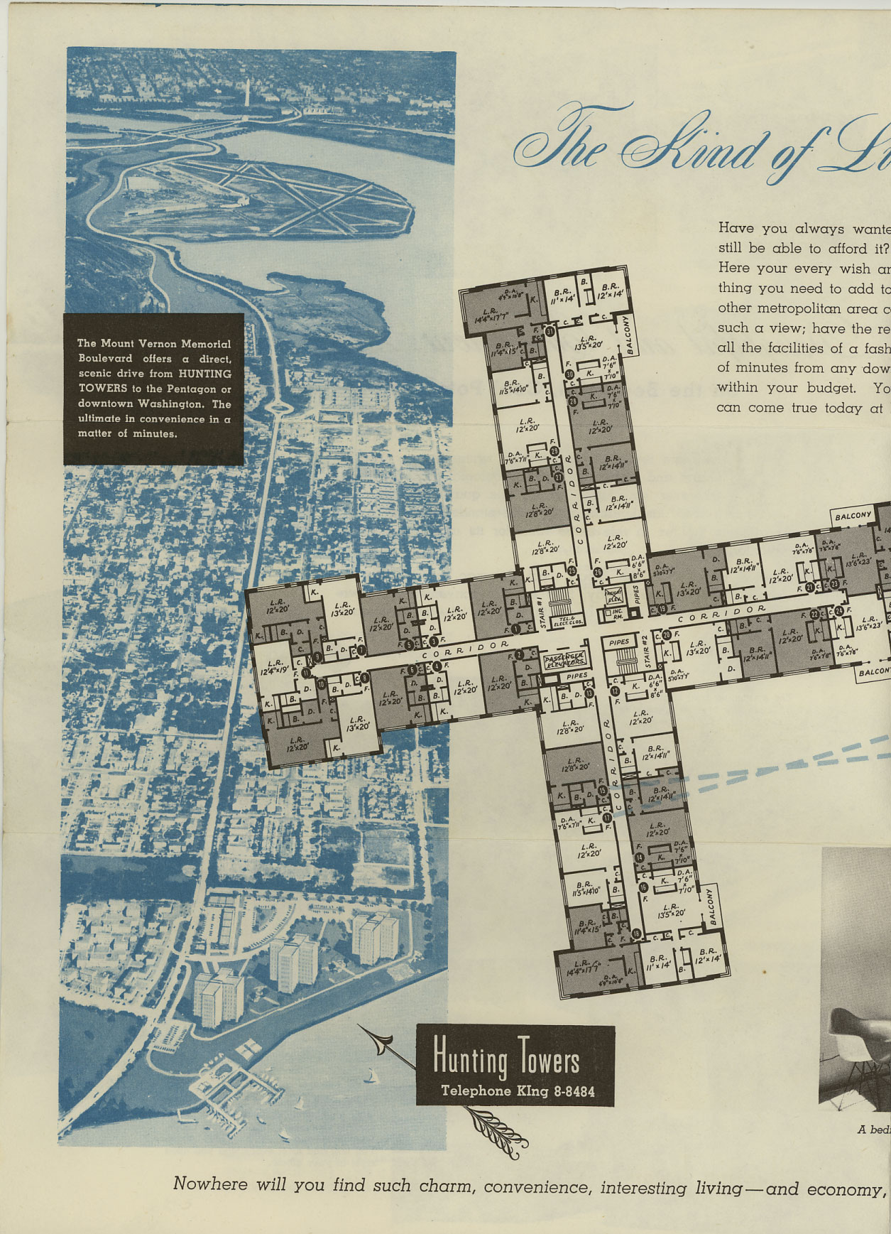 Hunting Towers, The Bridgeyard Apartments, The Dyke Resort, & Brothels