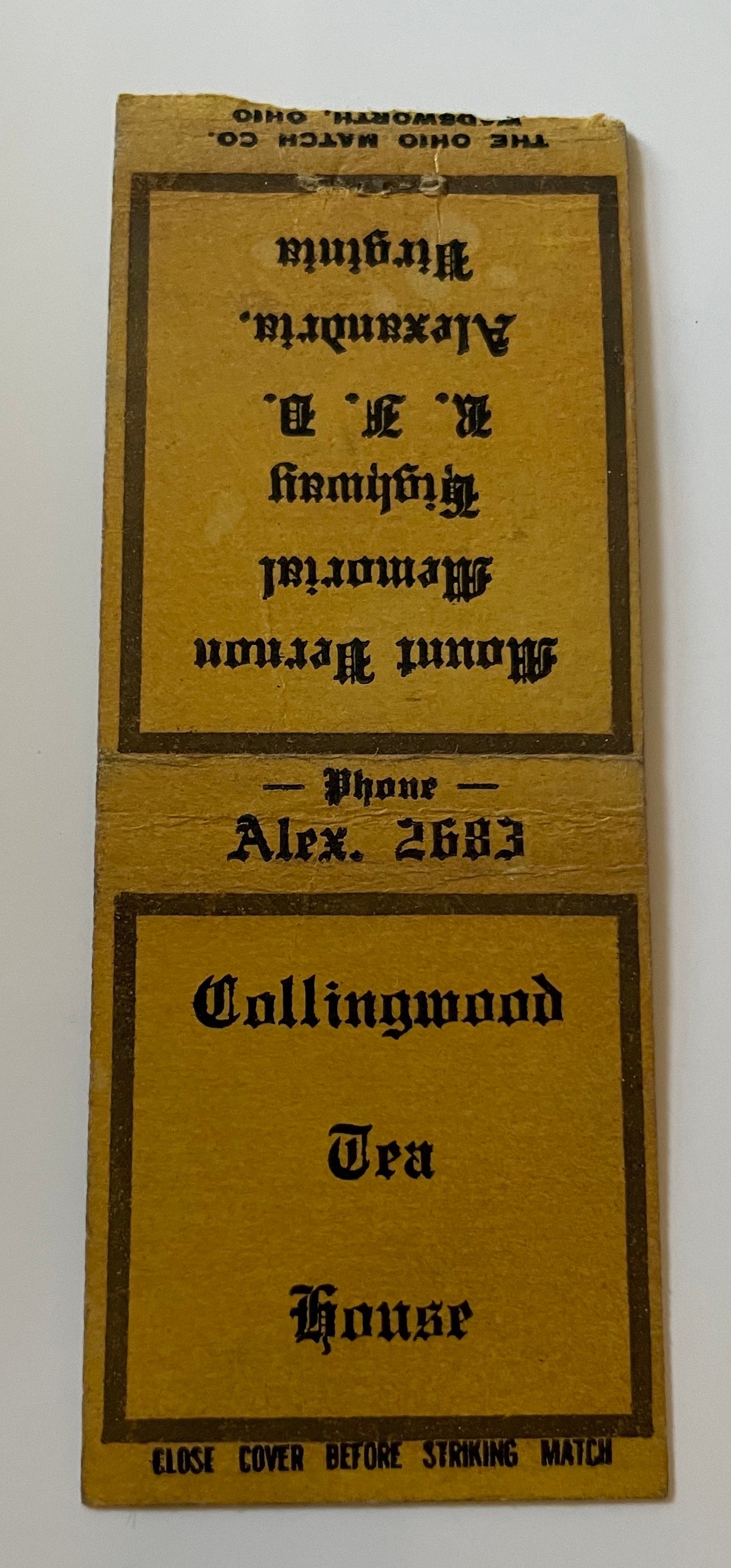 collingwood-matchbook