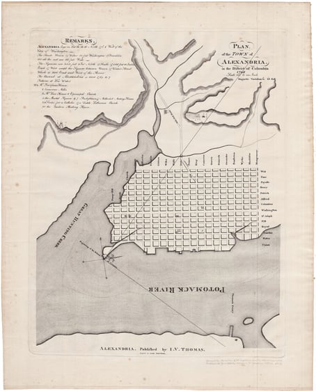 george gilpin map of Alexandria